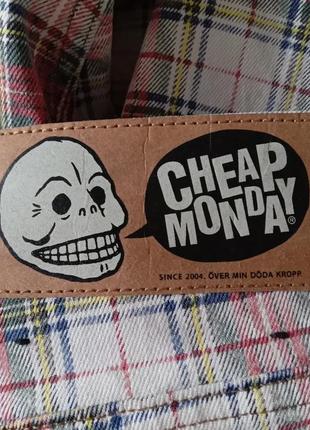 Джинсы в клетку 7