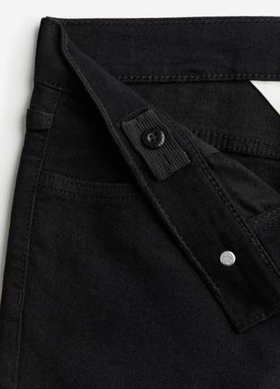 Черные джинсы стрейч скинни фит h&amp;m4 фото