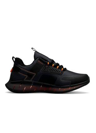 Мужские кроссовки reebok zig kinetica fleece dark grey orange4 фото