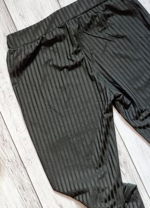 Штаны брюки клеш кола кола новые черные облегающие сексуальные7 фото