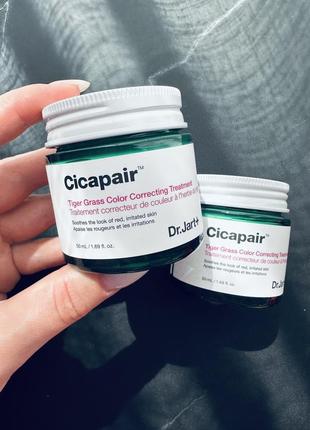 Dr. jart+ cicapair tiger grass color correcting treatment сс крем корректируя крем с спф