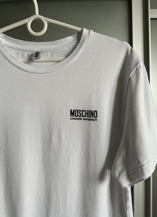 Moschino underwear tee, футболка москино-андвеар6 фото