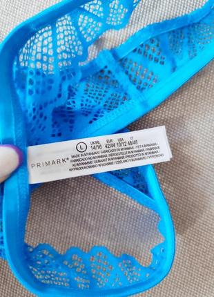 Блакитний комплект білизни сексуальний набір з мережива бюстгальтер 80в /36в 85а 75с і...