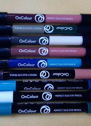 Двосторонній олівець для очей oncolour