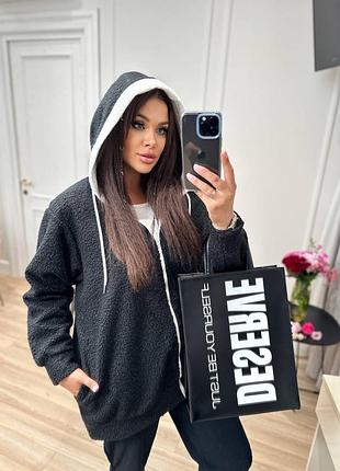 🔥🔥🔥куртка барашек , с капюшоном, полубатал и батал, качество🔥🔥🔥