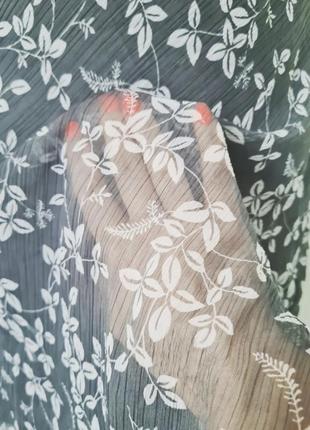 Великолепное очаровательное красивое классное длинное винтажное платье ретро винтаж цветочный принт цветы6 фото