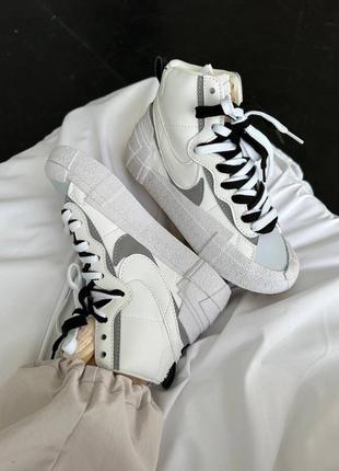 Кроссовки в стиле nike sacai4 фото