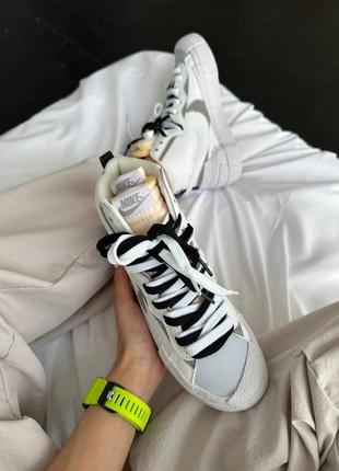 Кроссовки в стиле nike sacai6 фото