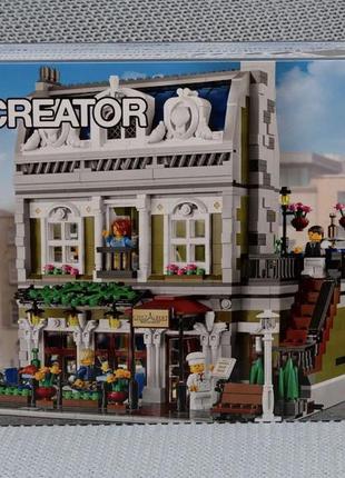 Конструктор lego creator expert 10243 паризький ресторан