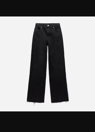 Женские черные джинсы zara мом mom размер xs1 фото