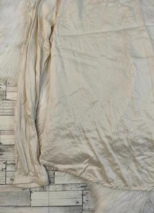 Женская блуза patrizia pepe бежевая с гипюром на плечиках размер 46 м6 фото
