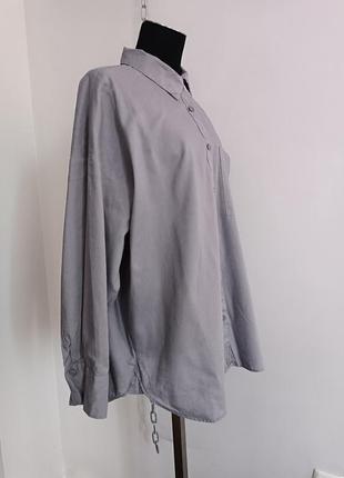 Пижамная рубашка из смесового льна h&m , m, 170/96 cm5 фото