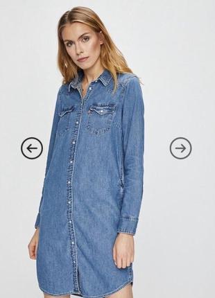 Джинсовое платье levi’s