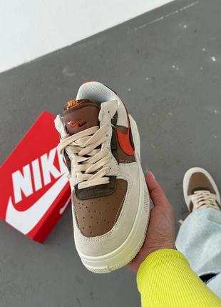 Nike air force fontanka brown/beige5 фото