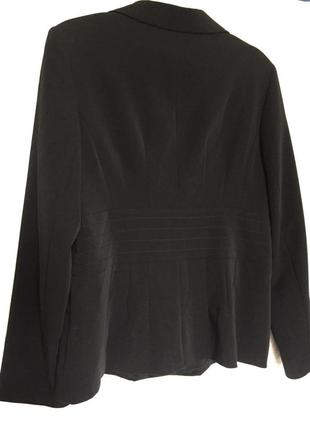 Nicowa стильный женский черный пиджак жакет блейзер от немецкого бренда2 фото