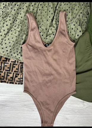 Боді zara на бретелях