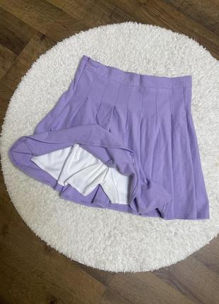 Теннисная юбка с шортиками2 фото