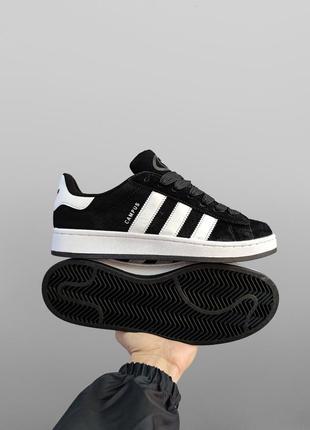 Мужские кроссовки adidas campus black   #адидас