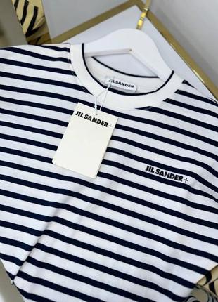 Полоска футболка в стиле jil sander7 фото