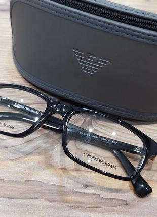 Узкие черные оправы небольшого размера 3005 от emporio armani!