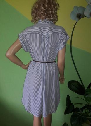 Асимметричное платье рубашка4 фото