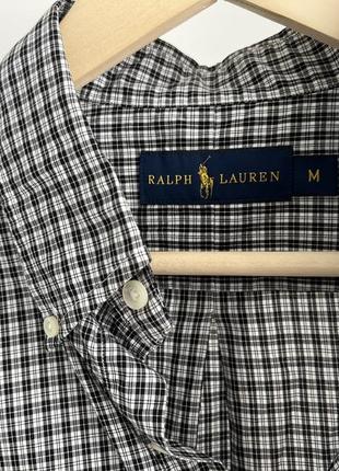 Хлопковая рубашка polo ralph lauren5 фото