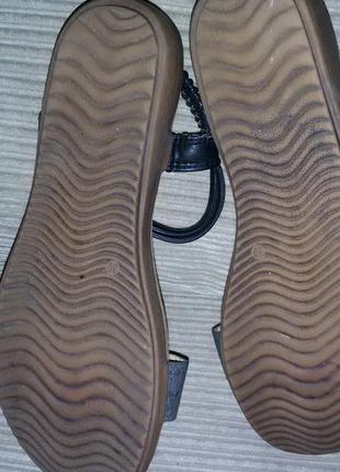 Удобные, качественные кожаные босоножки amaspies размер 39 (25,6см)4 фото