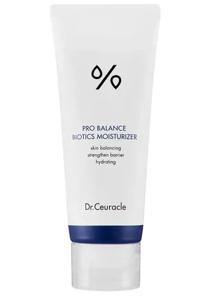 Увлажняющий крем для лица с пробиотиками dr.ceuracle pro balance biotics moisturizer dr. ceuracle