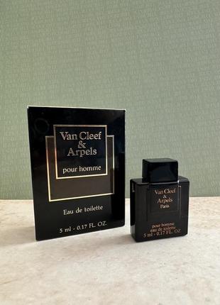 Van cleef & arpels pour homme туалетна вода вінтаж мініатюра