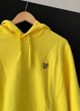 Lyle & scott hoodie - yellow6 фото