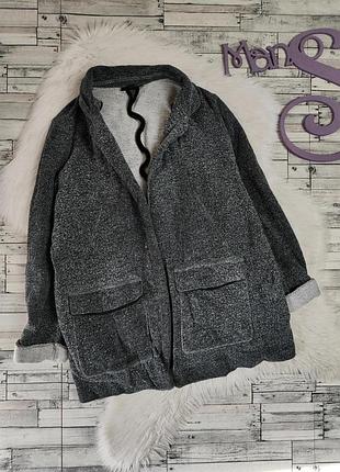 Жіноча кофта topshop сіра без застібки рукав три чверті розмір 46 м