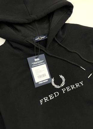 Худи fred perry/ кофта фред перри/ оригинал/ новые8 фото