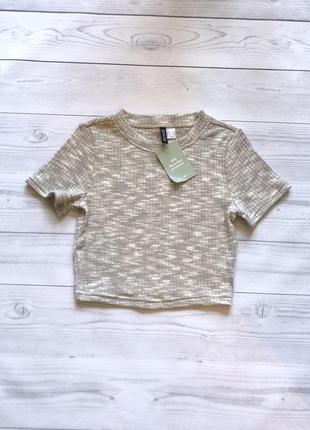 Плотный топ трикотажный