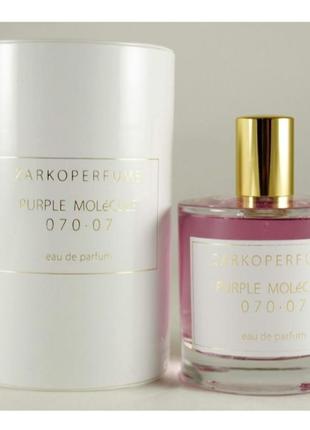 Оригінал zarkoperfume purple molecule 070.07 100 ml ( заркоперфюм пурпл молекула ) парфумована вода