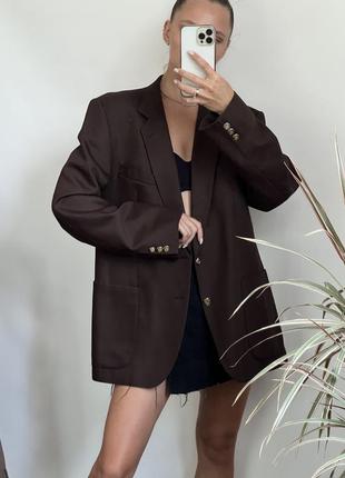 Жакет пиджак массивная шерсть мужской