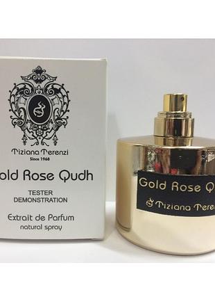 Оригінал tiziana terenzi gold rose oudh 100 ml tester парфюмированая вода