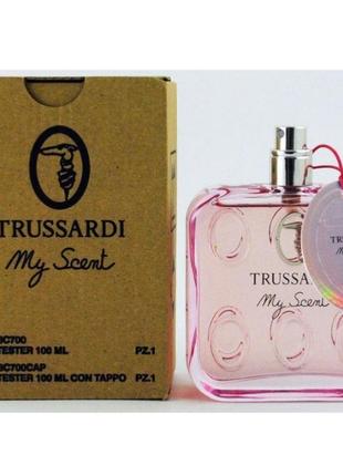 Оригинальный trussardi my scent 100 ml tester ( трусарди май сент ) туалетная вода