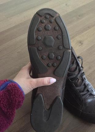 Шкіряні чоботи черевики clarks 2