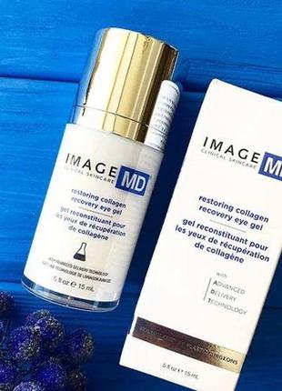 Відновлювальний гель для повік image skincare md restoring  recovery eye gel