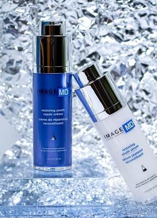 Восстанавливающий омолаживающий крем image skincare md restoring youth repair creme