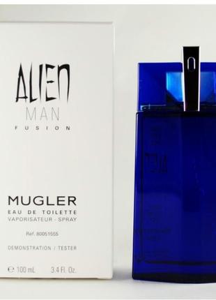 Оригінал thierry mugler alien man fusion 100 ml tester туалетна вода