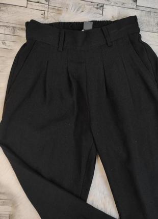 Женские брюки primark черные пояс резинка размер 40 ххs2 фото