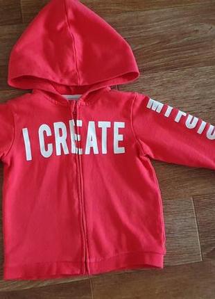 Худи h&m на 12-18 мес.