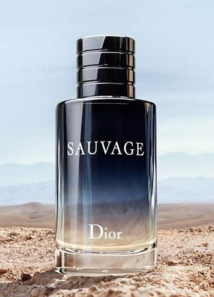 Christian dior sauvage💥оригинал 3 мл распив аромата затест