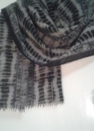 Шаль шерстяная erfurt luxury тканая накидка шарф оригинал+300 шарфов на странице