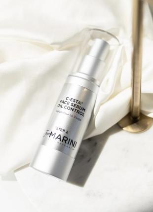 Ремоделирующая сыворотка с витамином с и dmae с матирующим эффектом jan marini c-esta face serum oil control