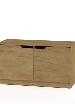 Распашная тумба для обуви то-13