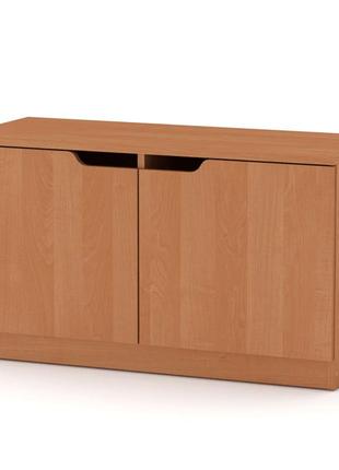 Распашная тумба для обуви то-13