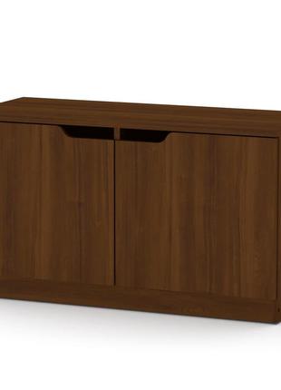 Распашная тумба для обуви то-13