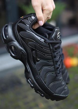 Premium! мужские кроссовки nike air max plus tn black